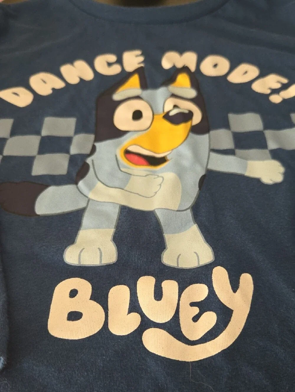 jumping beans Bluey Navy Blue Long Sleeve Tee